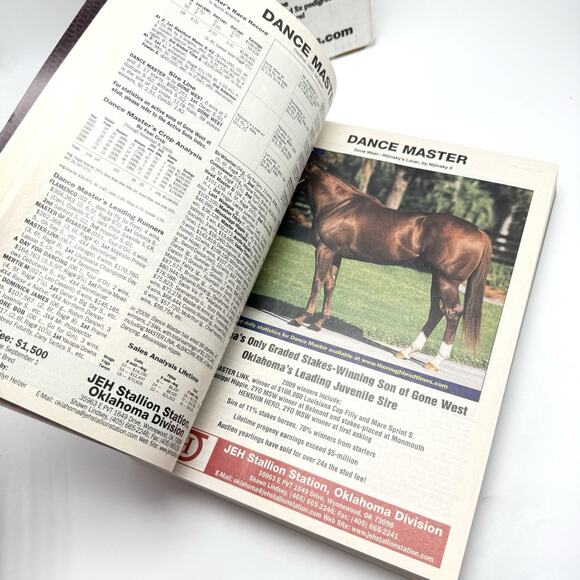 Thoroughbred Times Stallion Directory 2010 Paperback Equestrian Horse Breeding - Picture 3 of 5
